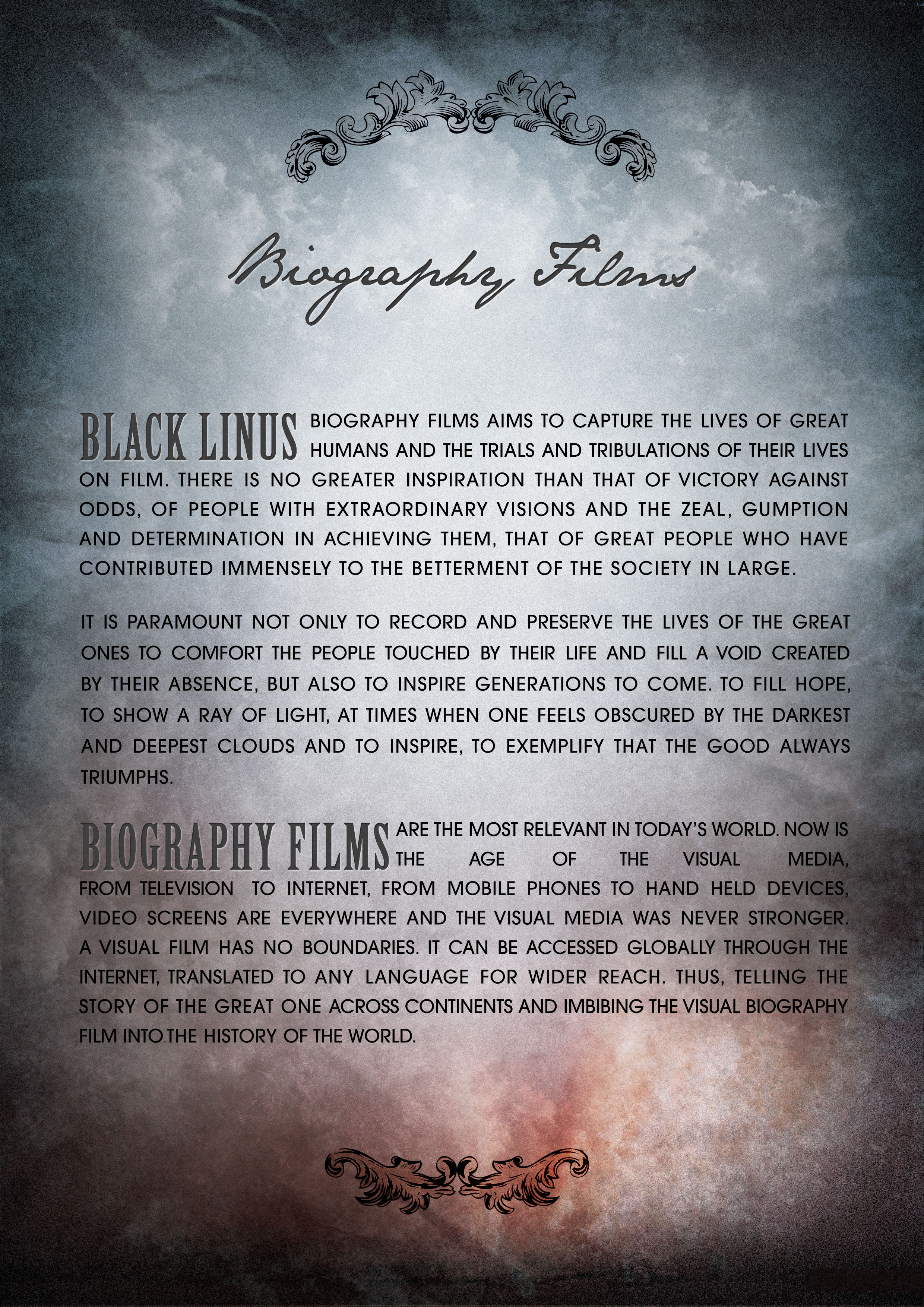 BIOGRAPHY FILMS